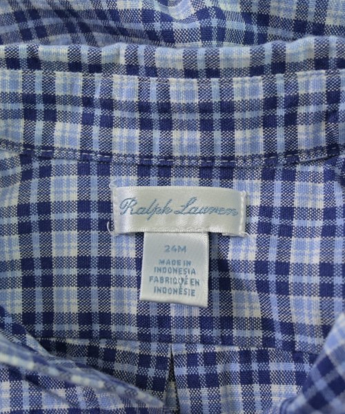 Ralph Lauren（ラルフローレン）シャツ 青 サイズ:90(24M) キッズ/2200672489020