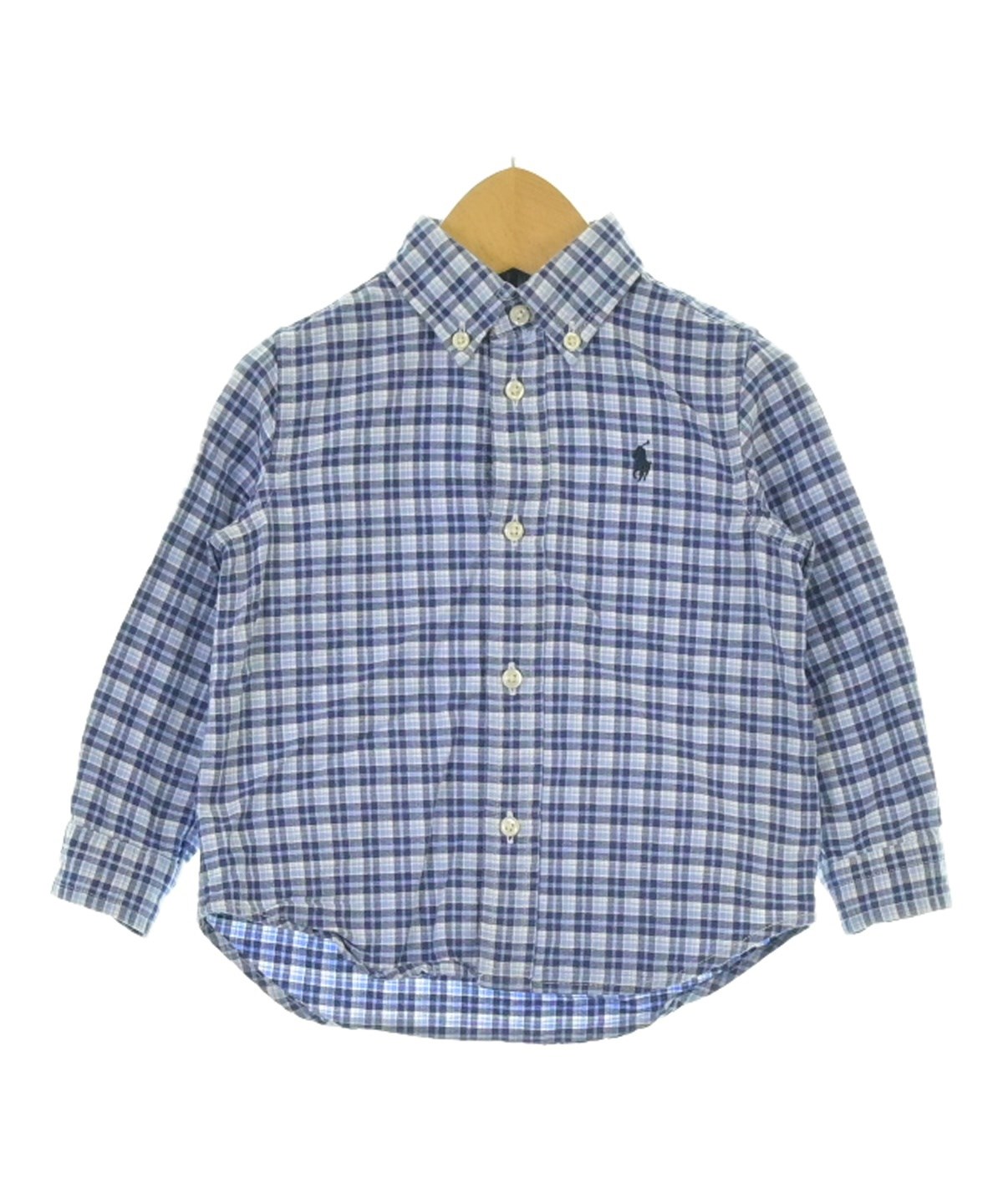 Ralph Lauren（ラルフローレン）シャツ 青 サイズ:90(24M) キッズ