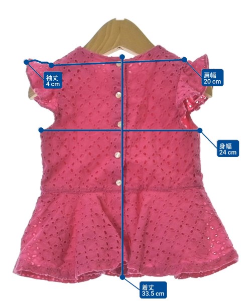 Ralph Lauren（ラルフローレン）シャツ ピンク サイズ:85(24M) キッズ/2200668163101