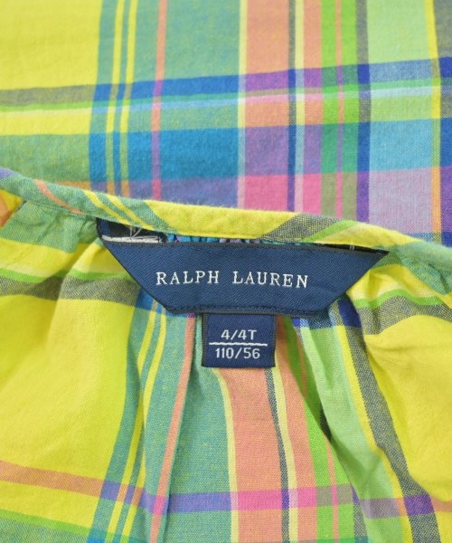 Ralph Lauren（ラルフローレン）シャツ 黄 サイズ:110(5T-6T) キッズ/2200668163132