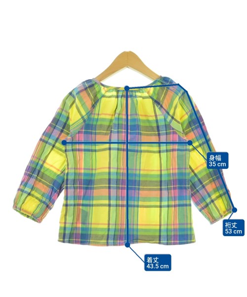 Ralph Lauren（ラルフローレン）シャツ 黄 サイズ:110(5T-6T) キッズ/2200668163132