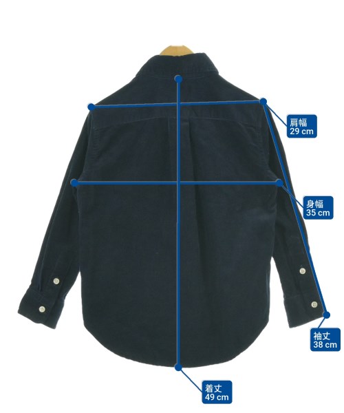 Ralph Lauren（ラルフローレン）シャツ 紺 サイズ:100(3T-4T) キッズ/2200677785028