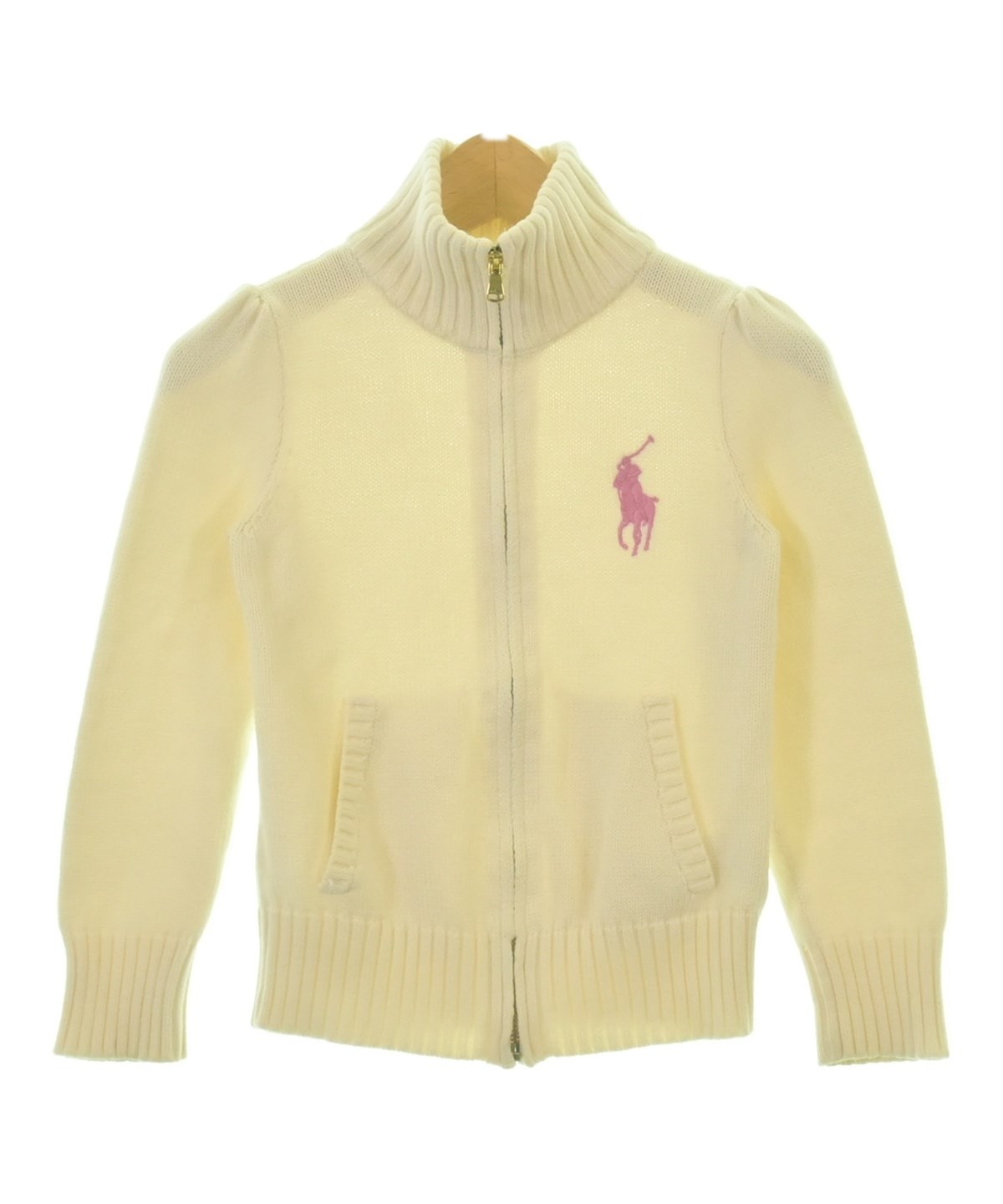 Ralph Lauren（ラルフローレン）ニット 白 サイズ:120(7T-8T) キッズ