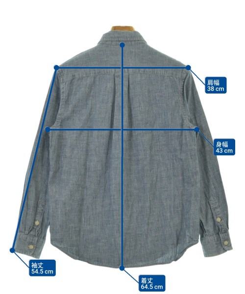 Ralph Lauren（ラルフローレン）シャツ 青 サイズ:160(15T-16T) キッズ/2200690604078