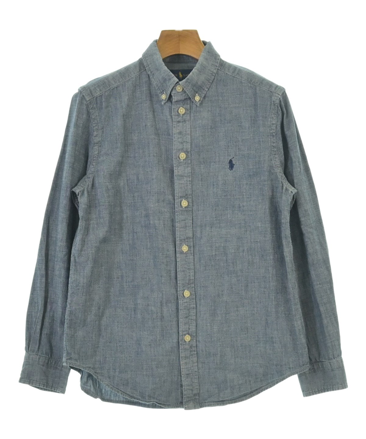 試着のみ　ラルフローレン　シャツ Ralph Lauren（ラルフローレン）シャツ 青 サイズ:160(15T-16T) キッズ