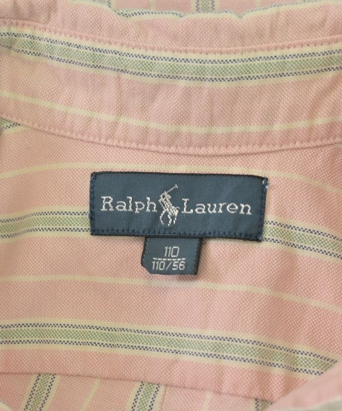 Polo Ralph Lauren（ポロラルフローレン）シャツ ピンク サイズ:110(5T-6T) キッズ/2200690949070