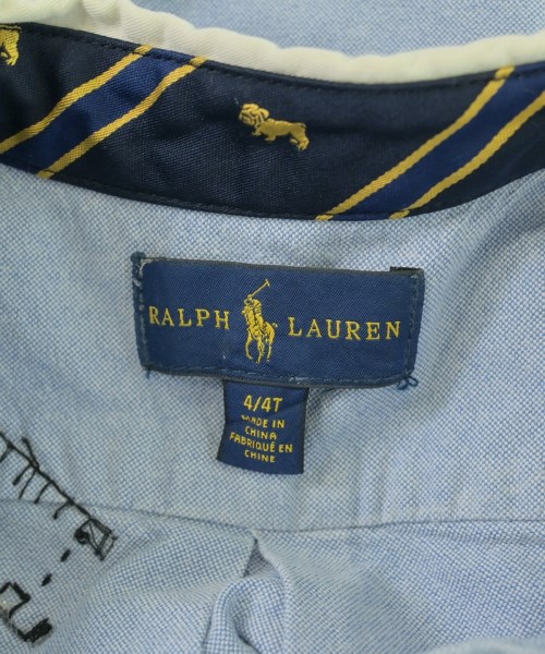 Ralph Lauren（ラルフローレン）シャツ 青 サイズ:110(5T-6T) キッズ/2200694987078