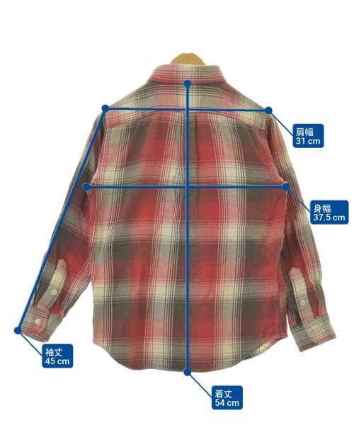 Ralph Lauren（ラルフローレン）シャツ 赤 サイズ:130(9T-10T) キッズ/2200696059131