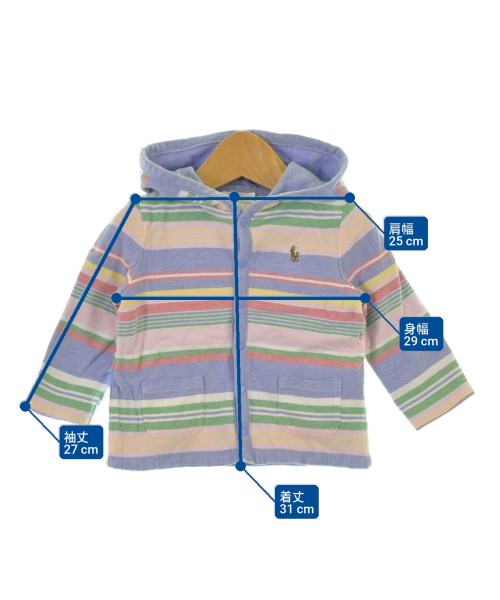Ralph Lauren（ラルフローレン）パーカー 青 サイズ:80(12M) キッズ/2200656580026