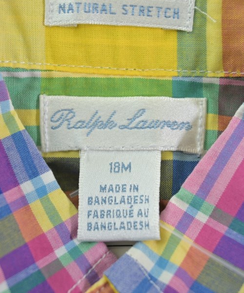Ralph Lauren（ラルフローレン）シャツ 黄 サイズ:80(12M) キッズ/2200656580040