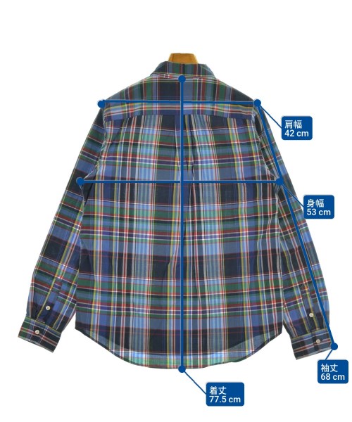 Ralph Lauren（ラルフローレン）シャツ 紺 サイズ:170(17T-18T) キッズ/2200658536090