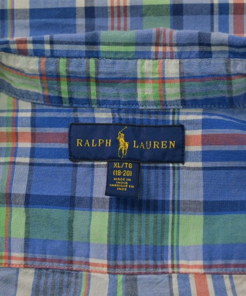 Ralph Lauren（ラルフローレン）シャツ 青 サイズ:XL(140cm位) キッズ/2200658536113