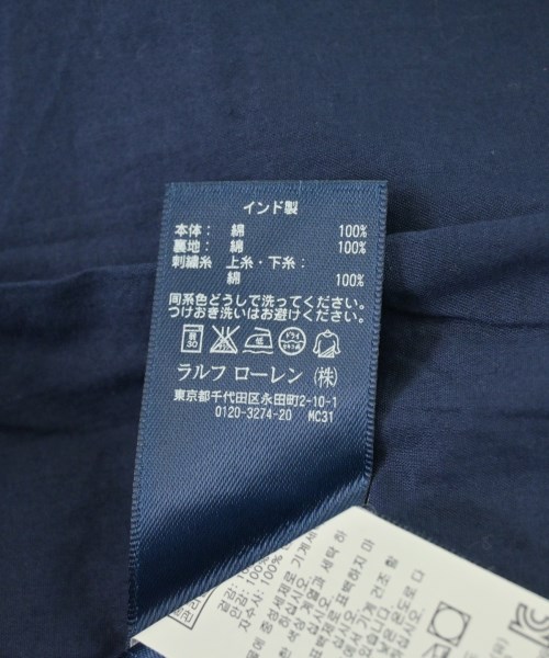 Ralph Lauren（ラルフローレン）シャツ 紺 サイズ:160(15T-16T) キッズ/2200708827192