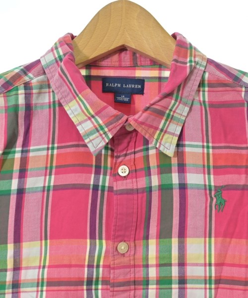Ralph Lauren（ラルフローレン）シャツ ピンク サイズ:150(13T-14T) キッズ/2200704622043