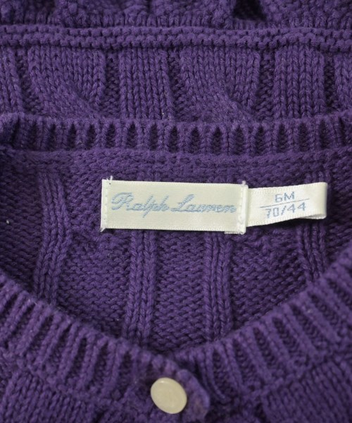 Ralph Lauren（ラルフローレン）ニット 紫 サイズ:70(6M) キッズ/2200717318506