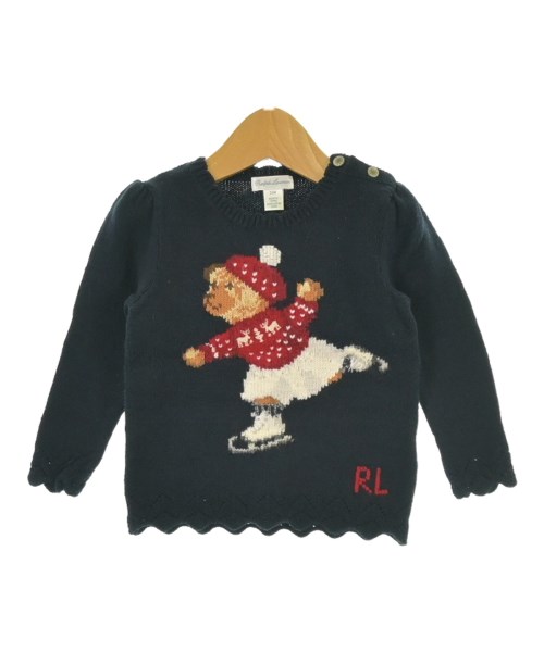 Ralph Lauren(ラルフローレン)ニット 紺 サイズ:90(24M)/2200637553124