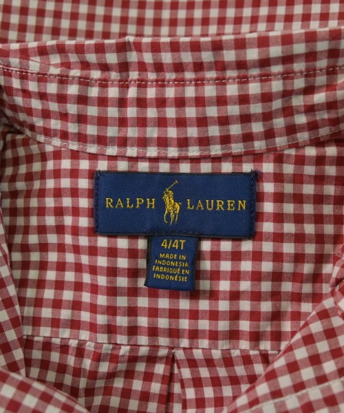Ralph Lauren（ラルフローレン）シャツ 赤 サイズ:110(5T-6T) キッズ/2200648496045