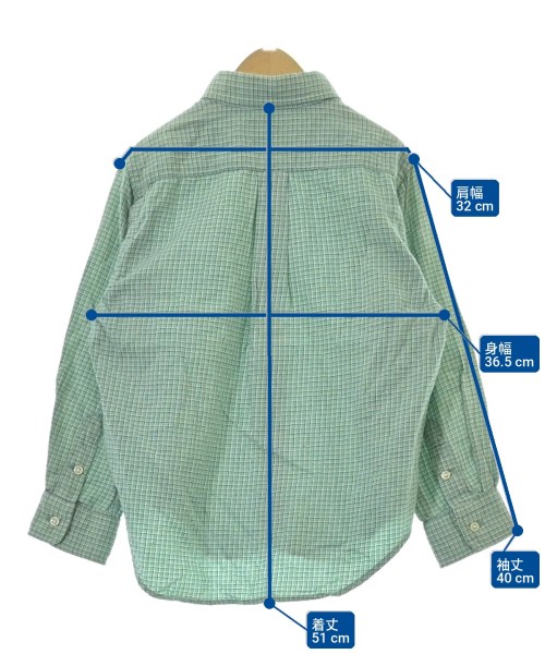 Ralph Lauren（ラルフローレン）シャツ 緑 サイズ:120(7T-8T) キッズ