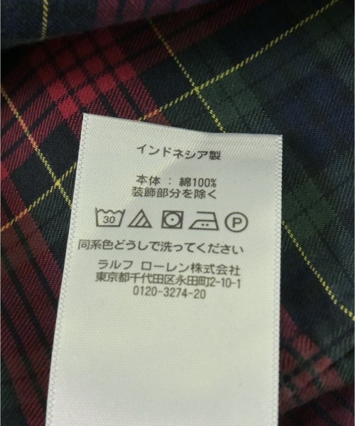 Ralph Lauren（ラルフローレン）シャツ 紺 サイズ:120(7T-8T) キッズ/2200702212055