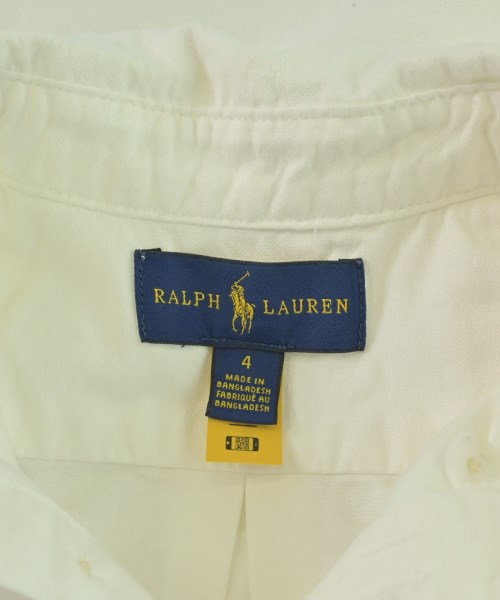 Ralph Lauren（ラルフローレン）シャツ 白 サイズ:110(5T-6T) キッズ/2200702212062