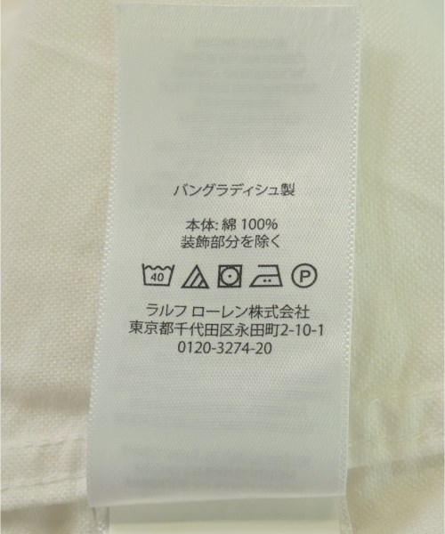 Ralph Lauren（ラルフローレン）シャツ 白 サイズ:110(5T-6T) キッズ/2200702212062