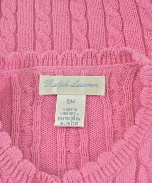 Ralph Lauren（ラルフローレン）ニット ピンク サイズ:80(12M) キッズ/2200705182058