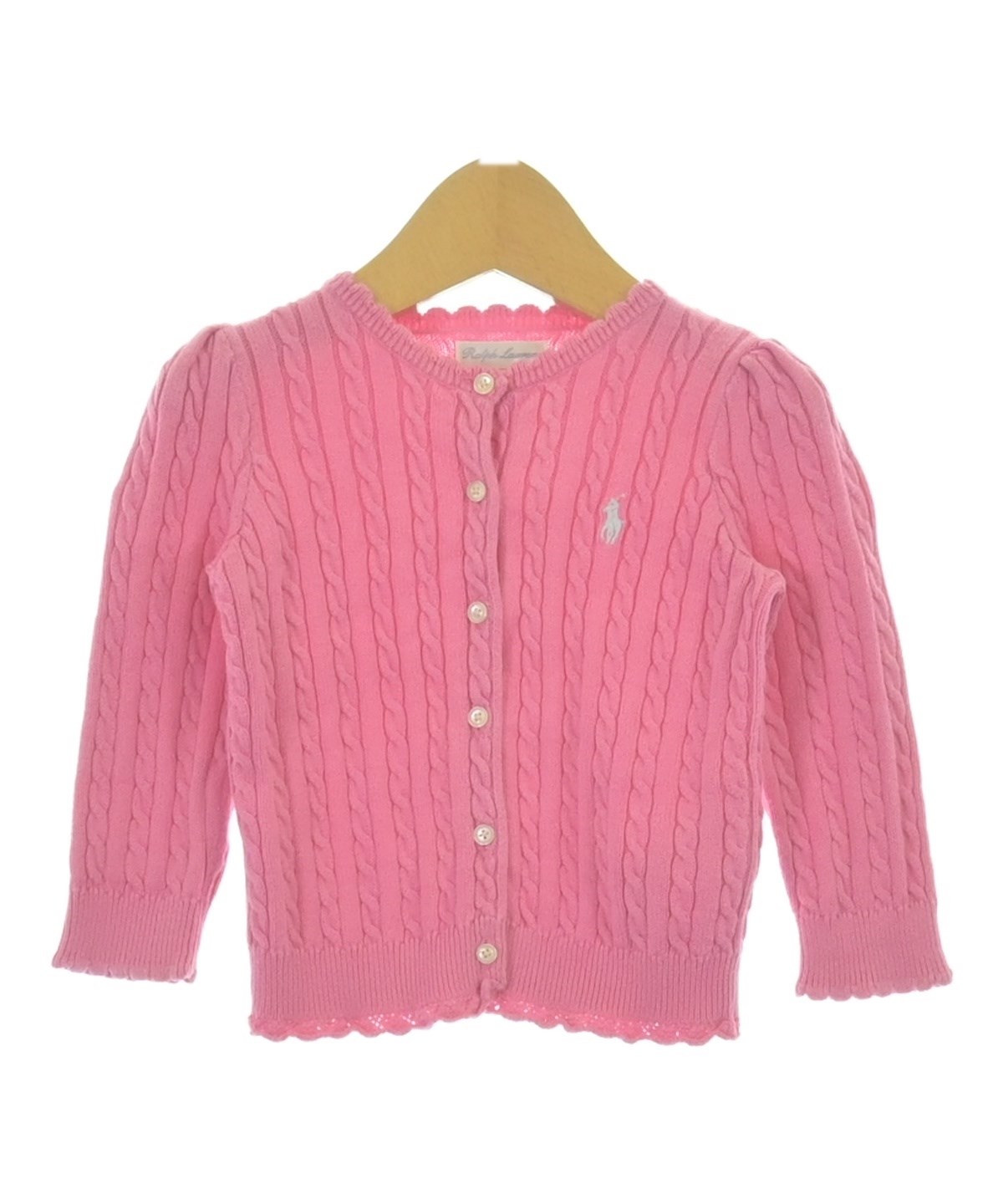 Ralph Lauren（ラルフローレン）ニット ピンク サイズ:80(12M) キッズ