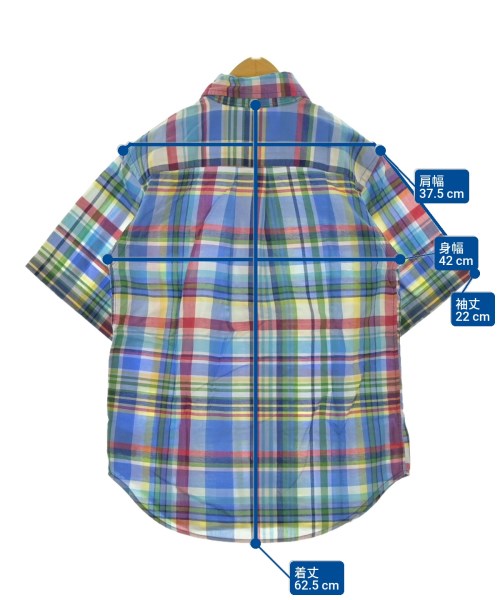 Ralph Lauren（ラルフローレン）シャツ 青 サイズ:120(7T-8T) キッズ/2200662592204