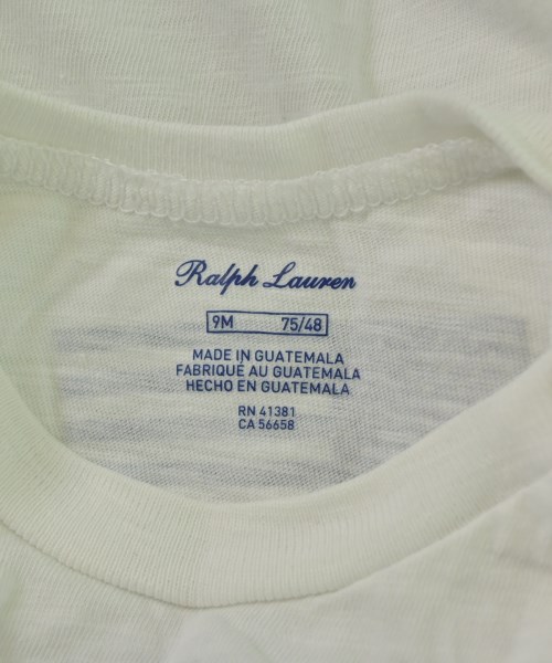 Ralph Lauren（ラルフローレン）Tシャツ・カットソー 白 サイズ:75(12M) キッズ/2200669954098