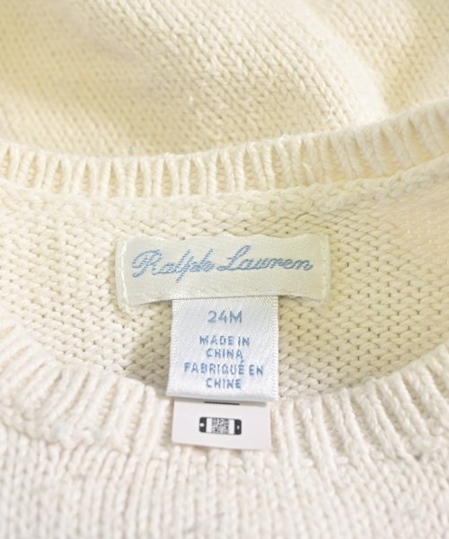 Ralph Lauren（ラルフローレン）ニット 白 サイズ:90(24M) キッズ/2200707647050