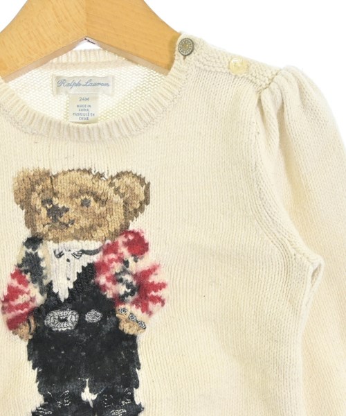 Ralph Lauren（ラルフローレン）ニット 白 サイズ:90(24M) キッズ/2200707647050