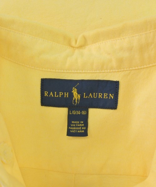 Ralph Lauren（ラルフローレン）シャツ 黄 サイズ:160(15T-16T) キッズ/2200718647056