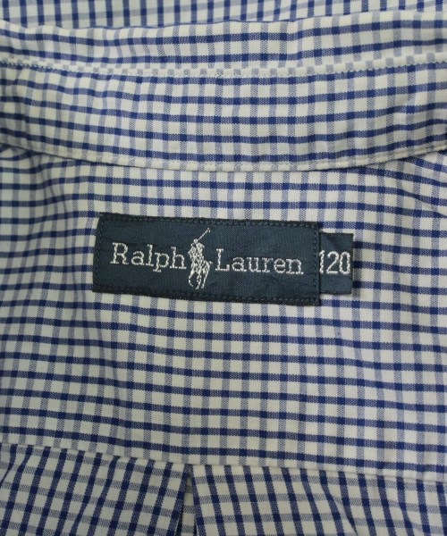 Ralph Lauren（ラルフローレン）シャツ 青 サイズ:120(7T-8T) キッズ/2200721615134