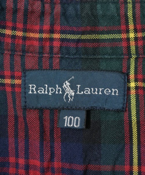 Polo Ralph Lauren（ポロラルフローレン）シャツ 赤 サイズ:100(3T-4T) キッズ/2200722073162