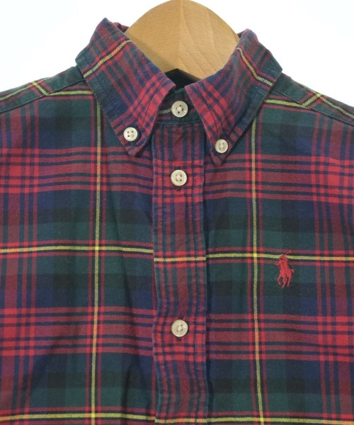 Polo Ralph Lauren（ポロラルフローレン）シャツ 赤 サイズ:100(3T-4T) キッズ/2200722073162
