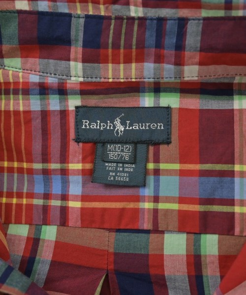Ralph Lauren（ラルフローレン）シャツ 赤 サイズ:150(13T-14T) キッズ/2200674366145