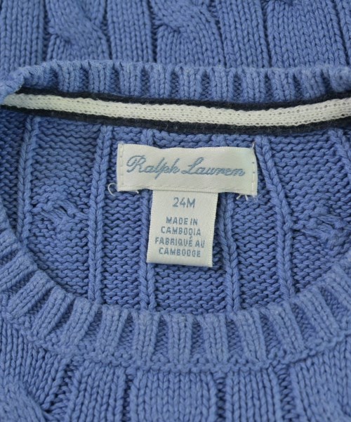Ralph Lauren（ラルフローレン）ニット 青 サイズ:90(24M) キッズ/2200680621016