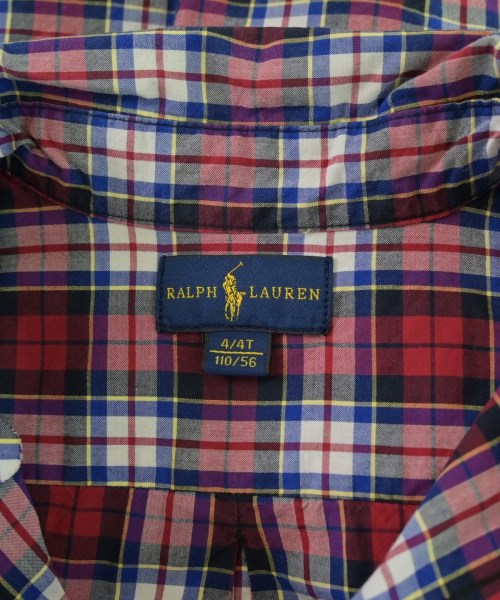 Ralph Lauren（ラルフローレン）シャツ 赤 サイズ:110(5T-6T) キッズ/2200686511014