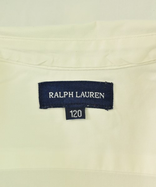 Ralph Lauren（ラルフローレン）シャツ 白 サイズ:120(7T-8T) キッズ/2200690477184