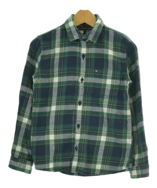 TOMMY HILFIGER(トミーヒルフィガー)シャツ 緑 サイズ:122(7T-8T)/2200640385064