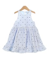 TOMMY HILFIGER（トミーヒルフィガー）ワンピース（その他） 青 サイズ:110(5T-6T) キッズ/2200613126236