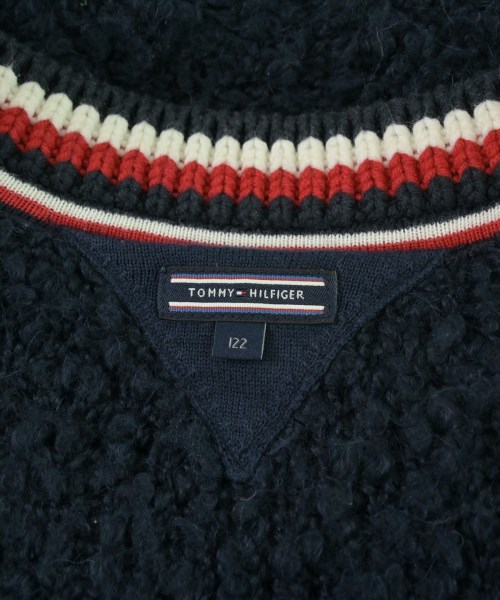 TOMMY HILFIGER（トミーヒルフィガー）ニット 紺 サイズ:120(7T-8T) キッズ/2200675031080