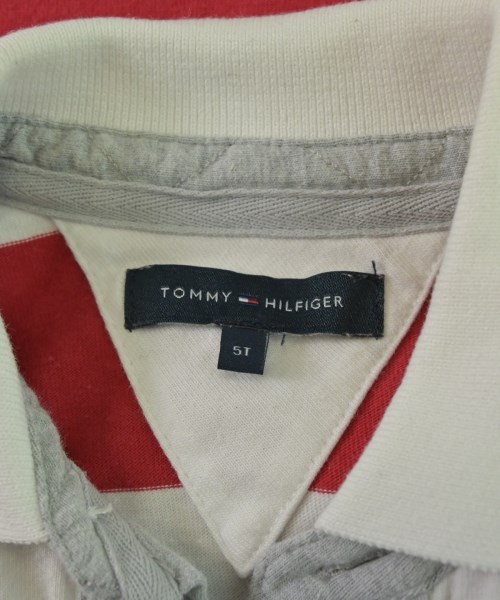 TOMMY HILFIGER（トミーヒルフィガー）Tシャツ・カットソー 赤 サイズ:110(5T-6T) キッズ/2200679667261