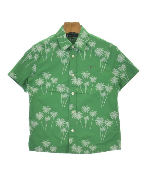 TOMMY HILFIGER(トミーヒルフィガー)シャツ 緑 サイズ:128(9T-10T)/2200688108199