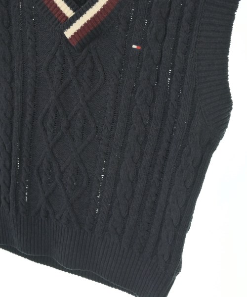 TOMMY HILFIGER（トミーヒルフィガー）ニット 紺 サイズ:122(7T-8T) キッズ/2200688108243