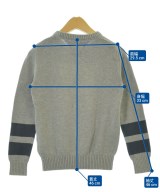 TOMMY HILFIGER（トミーヒルフィガー）ニット グレー サイズ:122(7T-8T) キッズ/2200690949162