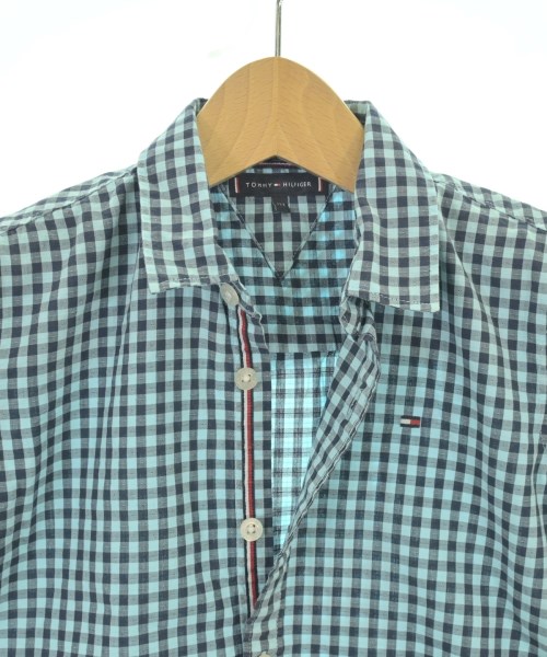 TOMMY HILFIGER（トミーヒルフィガー）シャツ 青 サイズ:122(7T-8T) キッズ/2200713370126
