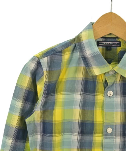 TOMMY HILFIGER（トミーヒルフィガー）シャツ 紺 サイズ:128(9T-10T) キッズ/2200662937012