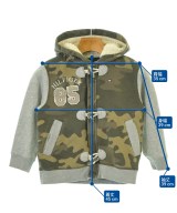 TOMMY HILFIGER（トミーヒルフィガー）パーカー カーキ サイズ:4(100cm位) キッズ/2200666957054