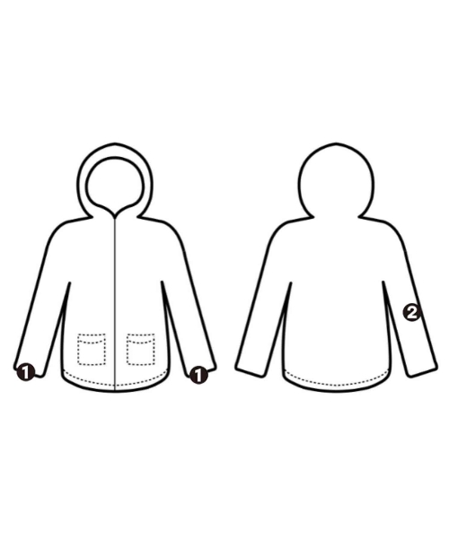 TOMMY HILFIGER（トミーヒルフィガー）その他 オレンジ サイズ:128(9T-10T) キッズ/2200667445031